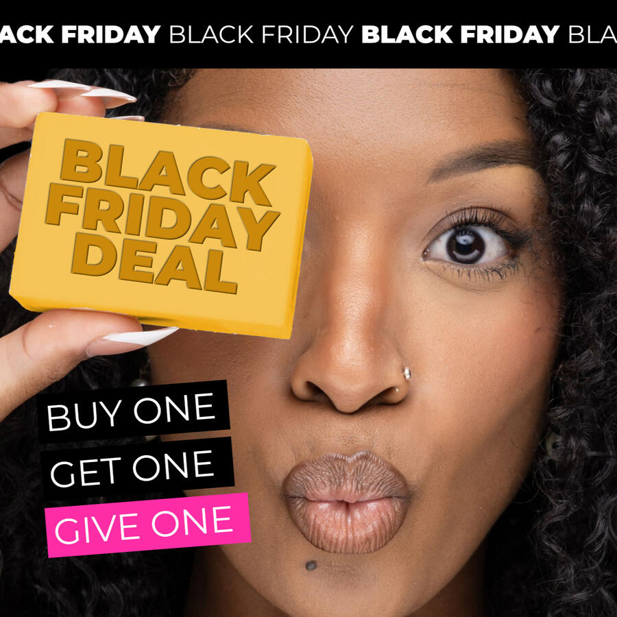 Glo Melanin Black Friday ad graphic